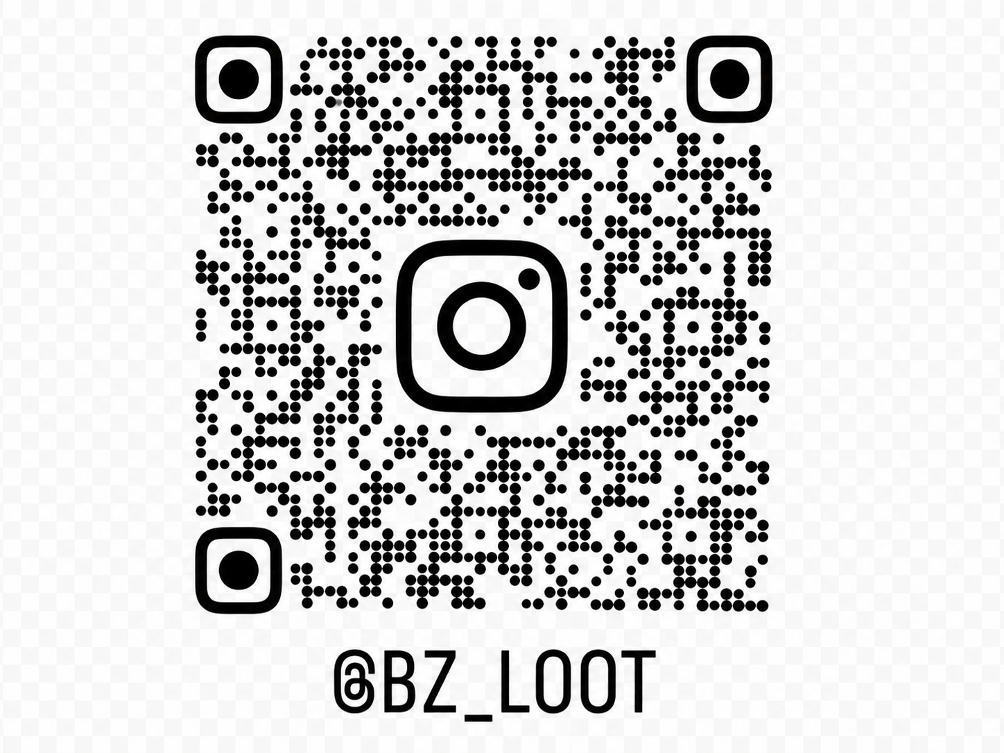 Instagram QR code for @BZ_LOOT
